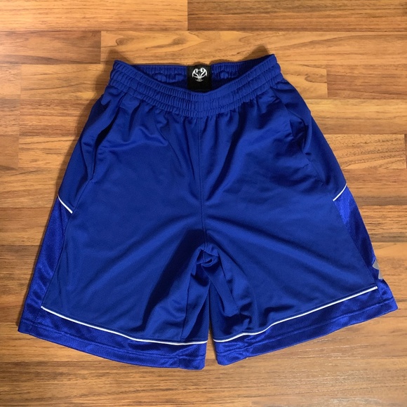 royal blue basketball shorts
